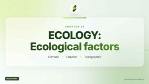Ecology-Ecological factors