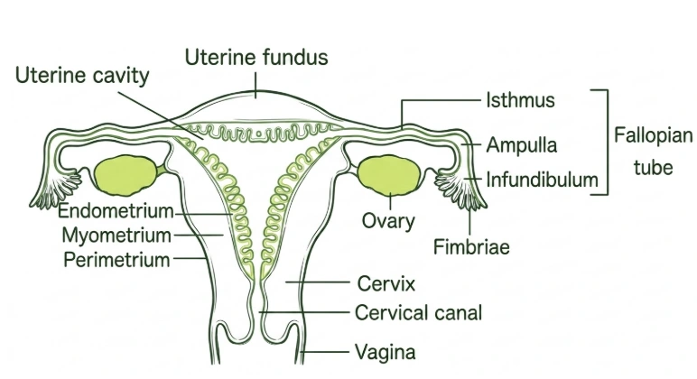Female Reproductive Structure - Searchnsucceed